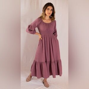 Emme 100% Cotton Maxi Dress